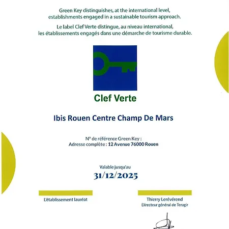 Ibis Centre Champ De Mars Hotel Rouen